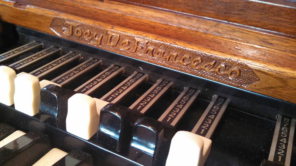 Joey DeFrancesco's custom Hammond Organ